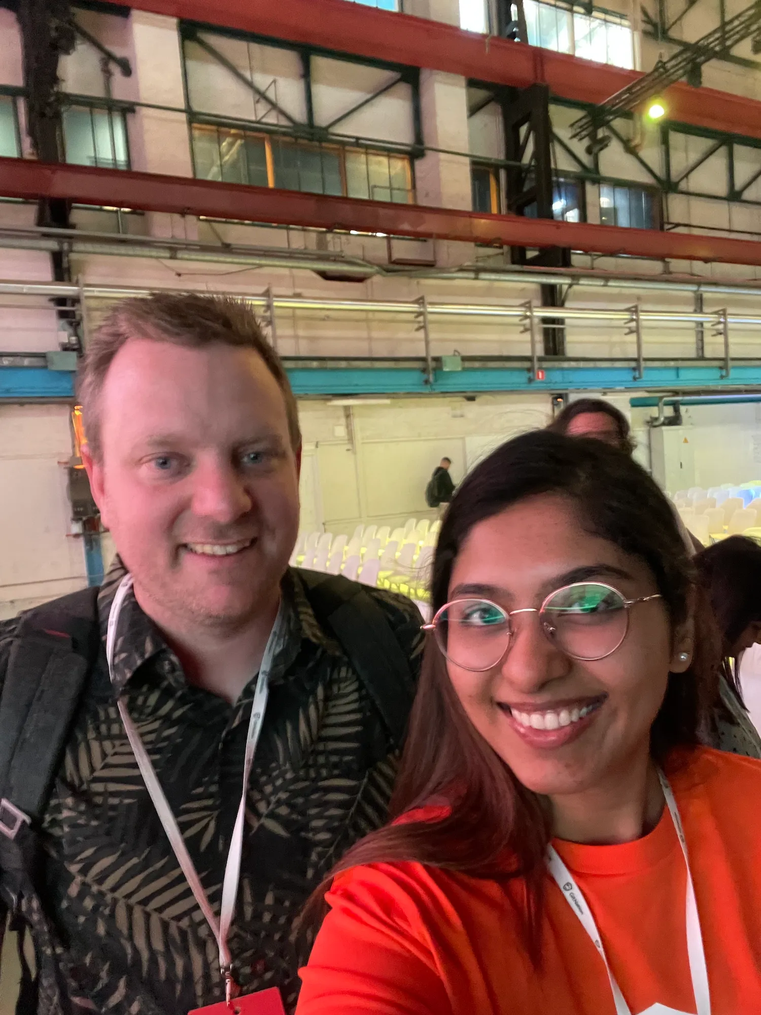 From learning from Wes Bos to meeting in person. JS Nation, Amsterdam